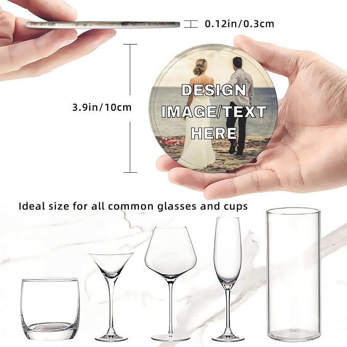 Personalized Drink Coasters - Image 3