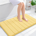 OLANLY Memory Foam Bath Mat 36x24, Super Soft Absorbent Bathroom Rugs, Quick Dry by OLANLY