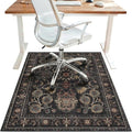 48"x72" Office Chair Mat for Hardwood Tile Floor, Under Desk Carpet Protector by BESBLEE