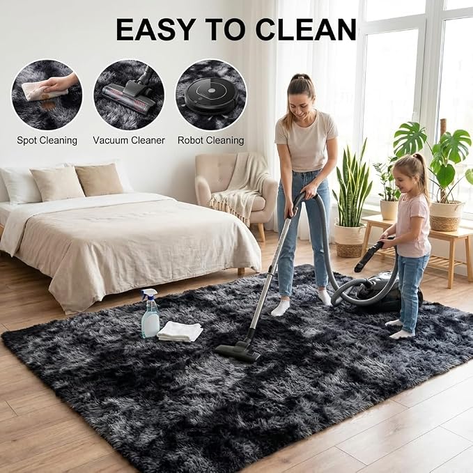 Mugorn 8x10 Area Rugs for Living Room, Large Fluffy Rugs for Bedroom, Soft - Image 8