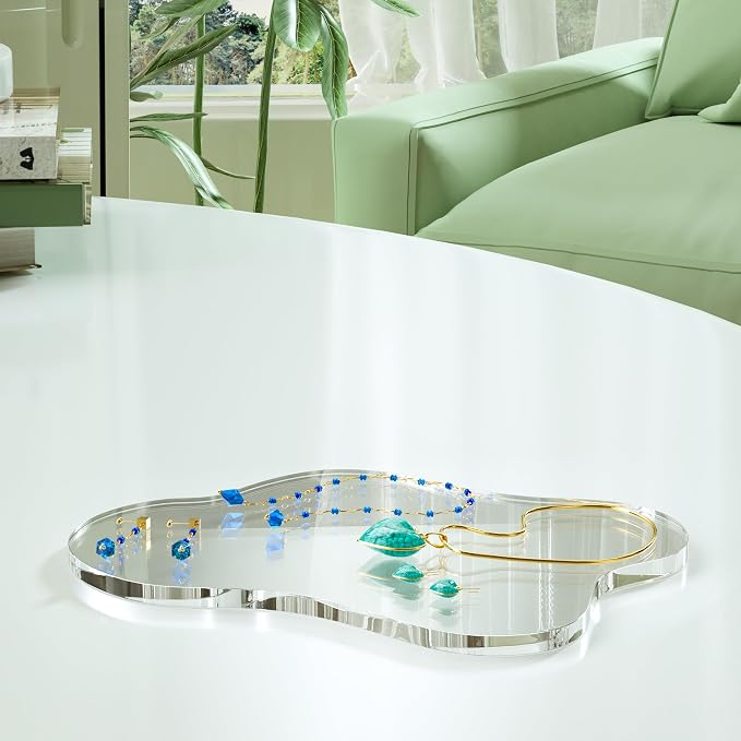 Acrylic Coaster Decorative Plates, Irregular Bar Drink Coaster - Image 3