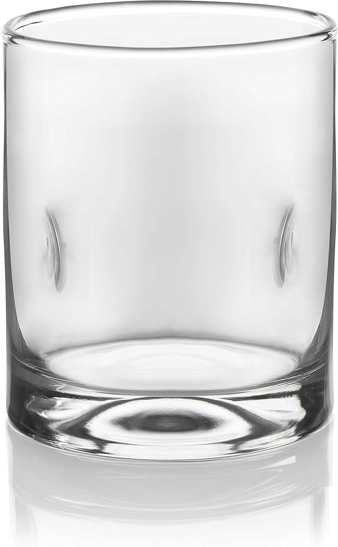 Libbey Impressions 16-Piece Tumbler and Rocks Clear Drinking Glasses, 8 16.7oz - Image 4