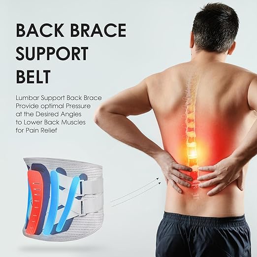 Elastic Abdominal Binder Lower Waist Support Belt, Post Surgery Postpartum Belly Band Wrap Back Support Belt Stomach Compression Wrap Waist Recovery for Men and Women (X-Large)