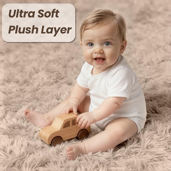 8x10 Area Rug for Living Room, Ultra Soft Fluffy Shag Rugs for Bedroom - Image 8