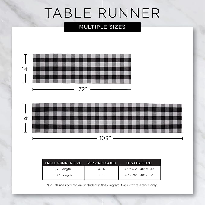 DII Everyday Collection, Fringed Solid Tabletop, Table Runner - Image 7