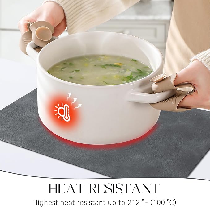 MOSAYT Vinyl Placemats Set of 8-12 X 17 Inch - Image 3