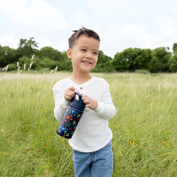 Simple Modern Personalized Kids Water Bottle | 14oz | Sports | Insulated - Image 7