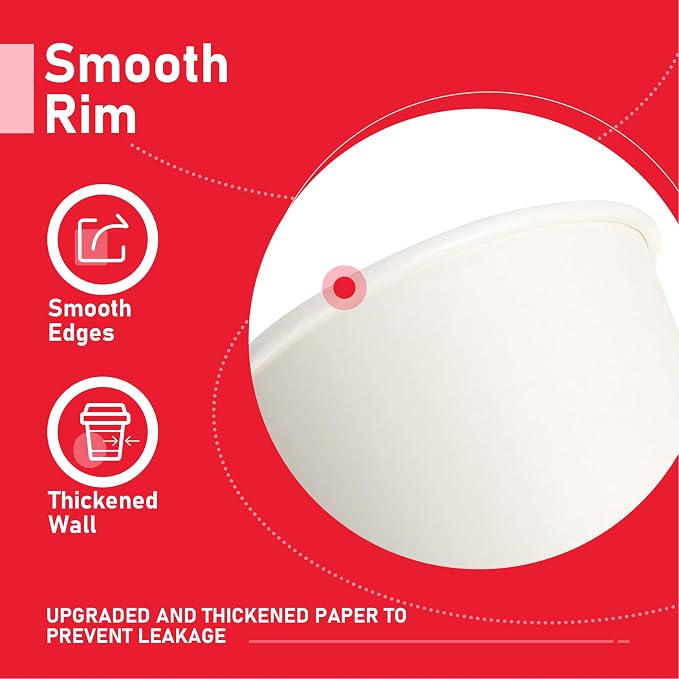 12 oz 500 Pack Coffee Cups - Image 7