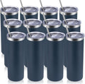 Volhoply 12 Pack Skinny Tumblers by LiveFully%EF%BC%8CDrinkFreely%E2%80%94KeepGoingwithVolhoply%EF%BC%81