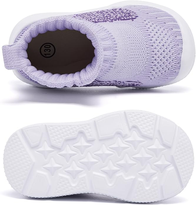 MORENDL Toddler Sock Shoes Baby Walking Shoes Infant Slippers Boys & Girls Non-Slip Sneakers