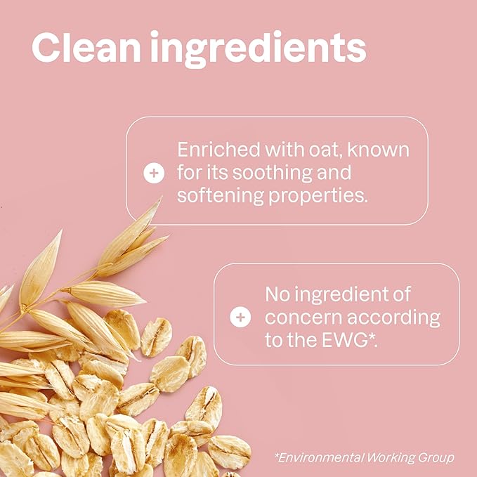 ATTITUDE 2-in-1 Shampoo and Body Wash for Baby, EWG Verified, Extra Gentle, Enriched with Oatmeal, Dermatologically Tested, Vegan, Unscented, 8 Fl Oz