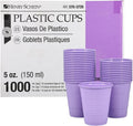 Henry Schein 5Oz Plastic Disposable Dental Cups, 1000 Ct | Embossed Grip by HenrySchein