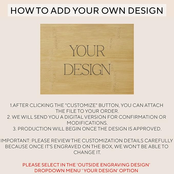 Custom Newborn Keepsake Box Baby - First Birthday Memory Box for Kids, Inside Space, Engraved Time Capsule Boxes 1st Birthday Keepsakes Gifts for Babies, Baby Gift Shower for New Parents, 11x8x4,75 in