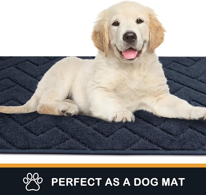 PURRUGS Dirt Trapping Door Mat 32" x 70", Non-Slip Machine Washable Entry Rug - Image 6