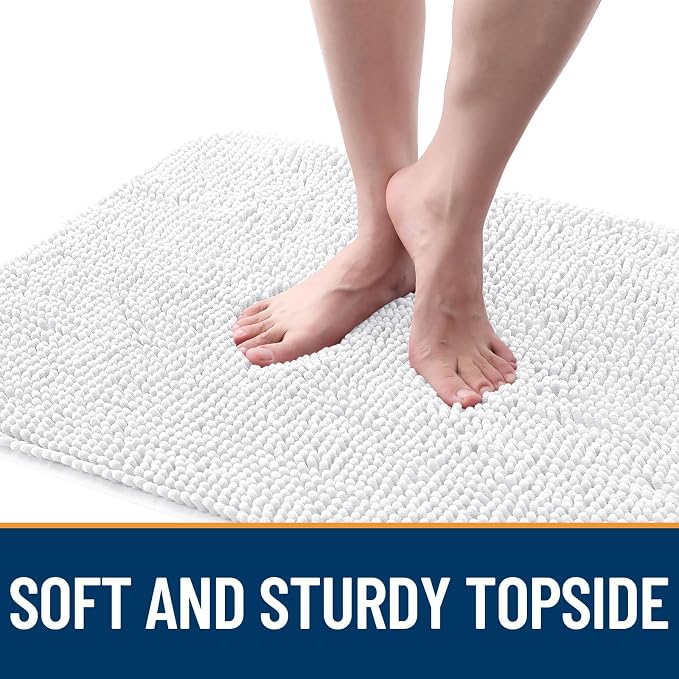 OLANLY Dog Door Mat for Muddy Paws 48x30, Absorbs Moisture and Dirt, Absorbent - Image 4