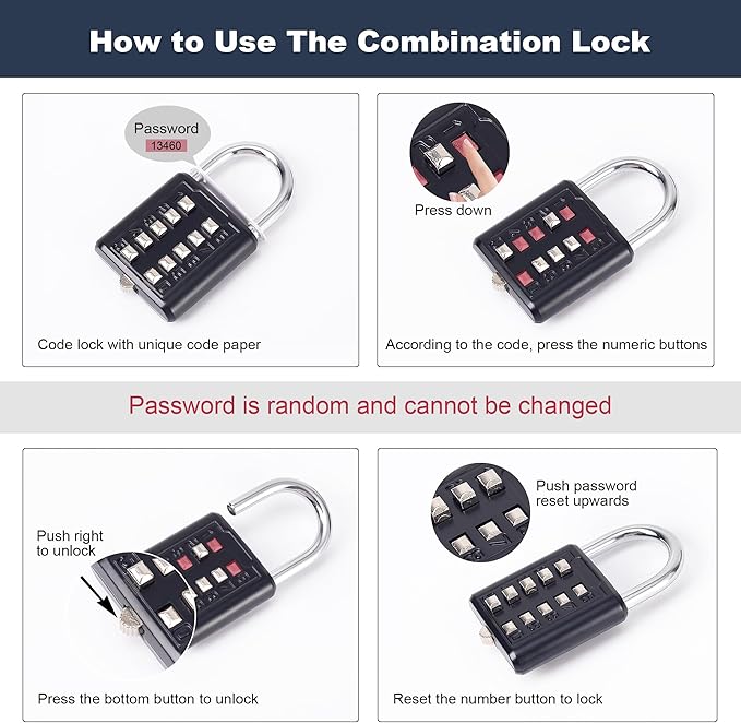 Door Knob Lockout Device with Padlock,Temporary Door Handle Lock Cover for Dementia Patients, Outdoor Water Faucet Lock Cover for Hose Bib Lock、Propane Tank Lock、Water Spigot Lock-Black