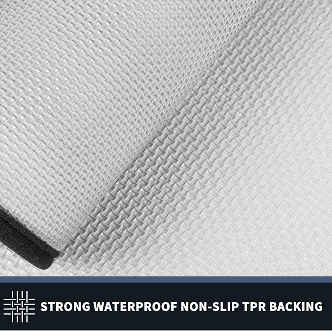 PURRUGS Dirt Trapping Door Mat 24" x 70", Non-Slip Machine Washable Entryway Rug - Image 4