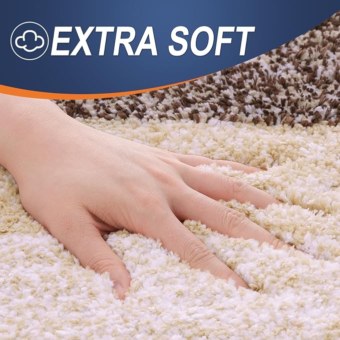 OLANLY Large Bathroom Rugs Mat 70x46, Extra Soft Absorbent Microfiber Bath Rugs - Image 2