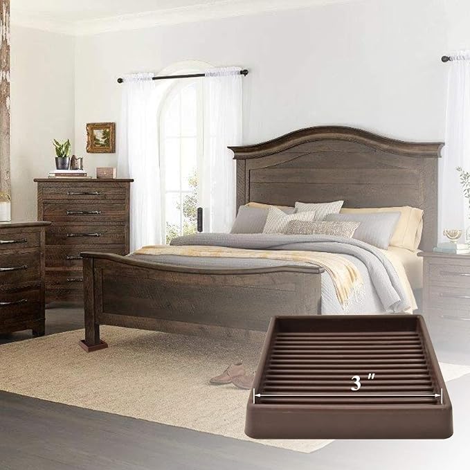 Furniture Coasters, Rubber Furniture Feet, Anti Slide Floor Protector - Image 2