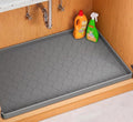 Jin&Bao Waterproof Under Sink Mat 25" x 22", Thick Silicone Mat Cabinet by Jin%26Bao