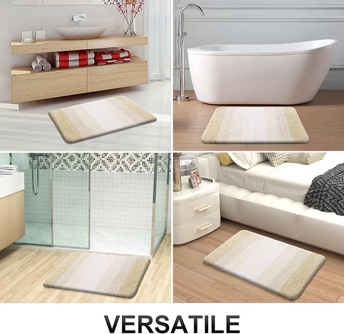 OLANLY Bathroom Runner Rugs Mat 70x24, Extra Soft Absorbent Microfiber Bath Rugs - Image 6