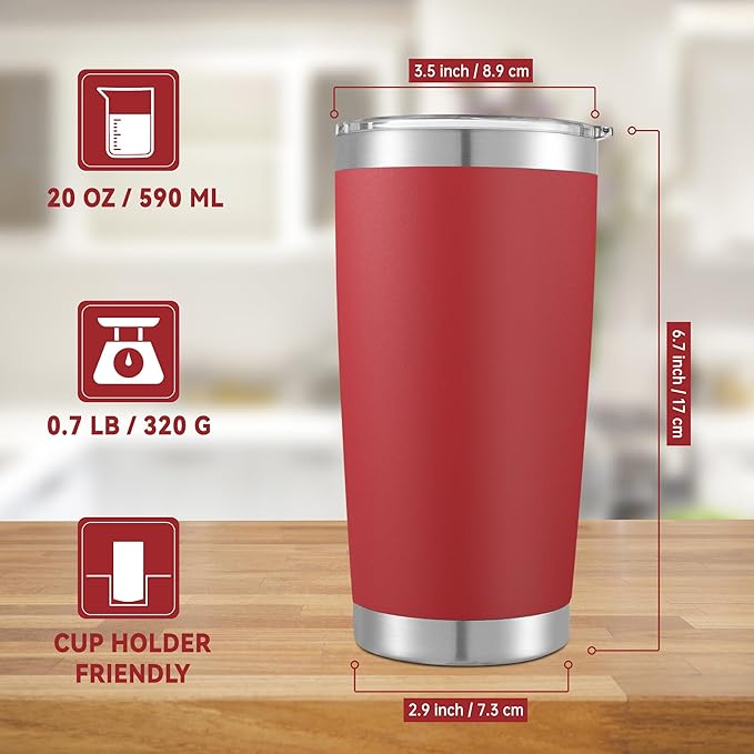 20 oz Tumblers Bulk Stainless Steel Tumbler - Image 3