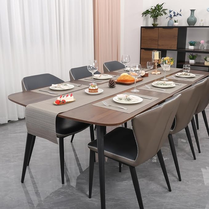 Myir JUN Table Runner Home Decor Dining Table Runners | Vinyl Table Runner 55 - Image 4