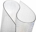 Clear Carpet Runner, USA Made, 18 x 54 Inch, 2mm Thick Cleated Vinyl, Carpet by ExactMade