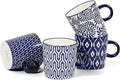 Selamica Ceramic 3.5 Oz Espresso Cups, Espresso Mugs 2.5 Inch Demitasse Cups by Selamica