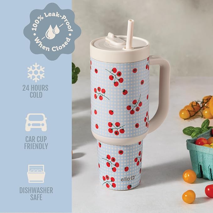 Ello Oasis 30oz Insulated Stainless Steel Tumbler - Image 5