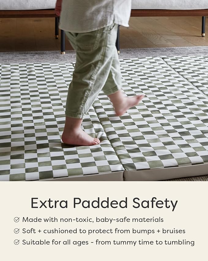Foldable Baby Tumbling Mat – Foldable Kids Play Mat | Durable, Stylish, and Cushioned Design