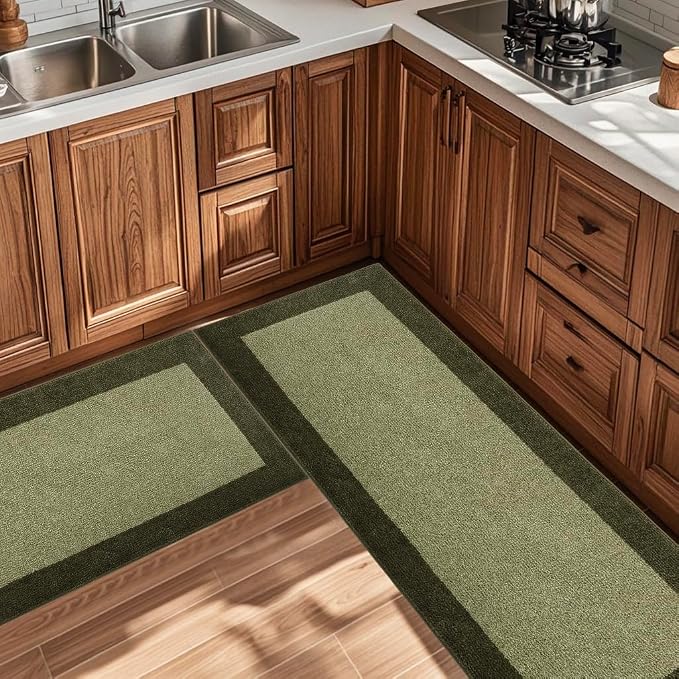 Machine Washable Runner Rug 24" x 84", Non Slip Kitchen Mat - Image 6