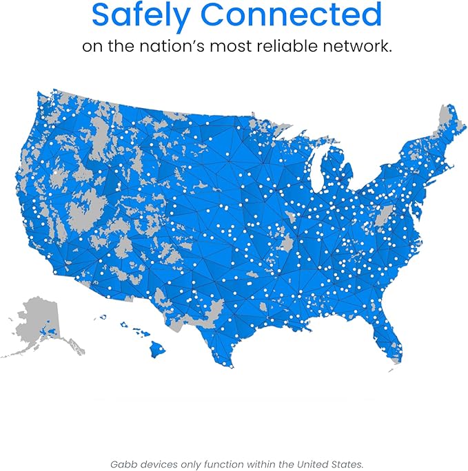 Gabb Watch 3e - GPS Tracker for Kids, Digital Smart Watch, No Social Media or Internet, Fees Required (Silver)