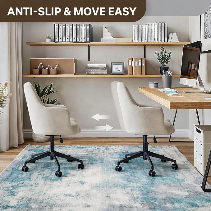36"x48" Office Chair Mat for Hardwood Tile Floor, Under Desk Carpet Protector - Image 3