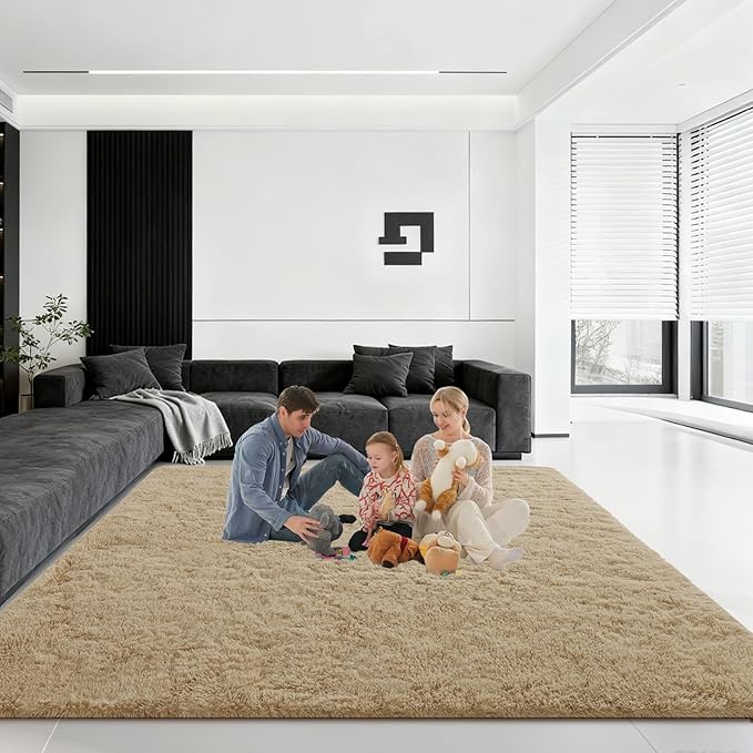 8x10 Area Rugs for Living Room, Large Fluffy Rugs for Bedroom, Fuzzy Shag Soft by Unknown