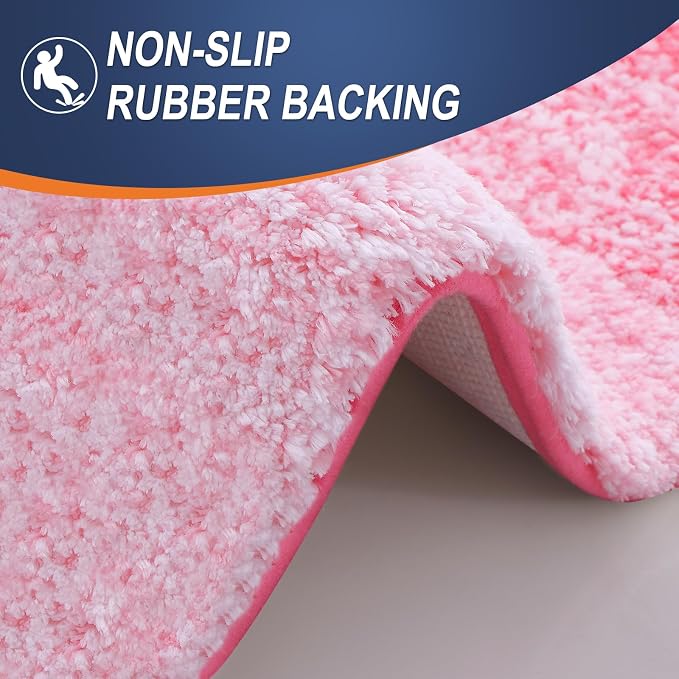 OLANLY Bathroom Rugs Mat 36x24, Extra Soft Absorbent Microfiber Bath Rugs - Image 4