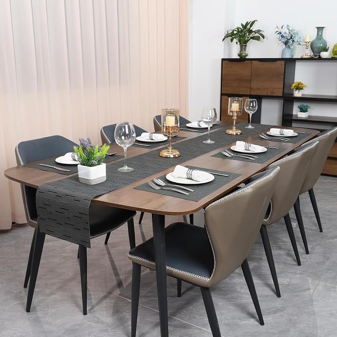 Myir JUN Table Runner Home Decor Dining Table Runners | Vinyl Table Runner 94 - Image 3