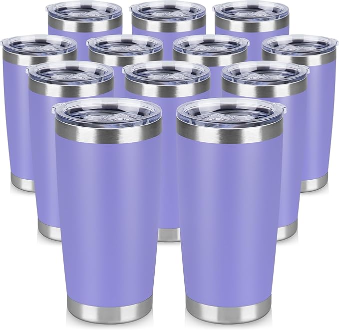 20 oz Tumbler Stainless Steel Tumblers Bulk by VQRRCKI