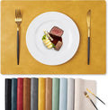 MOSAYT Vinyl Placemats Set of 4-12 X 17 Inch by MOSAYT