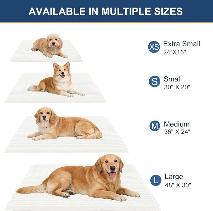 OLANLY Dog Door Mat for Muddy Paws 59x35, Ultra Absorbent Chenille Mud Doormat - Image 2