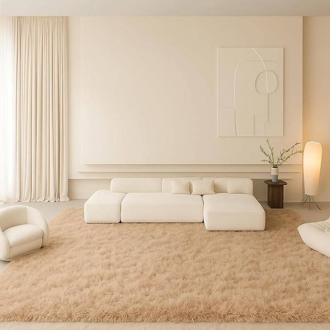 8x10 Area Rugs Living Room, Non-Slip Upgraded Indoor Thick Soft Rug, Modern - Image 4