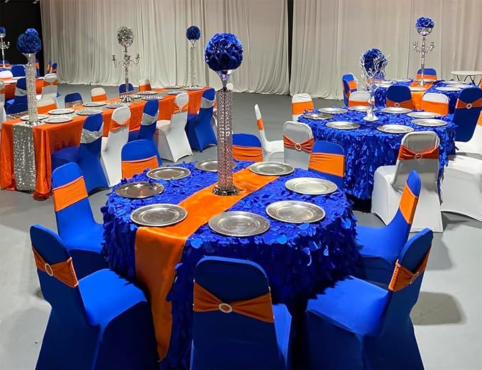 Royal Blue Table Runners 10 Pack - Image 7