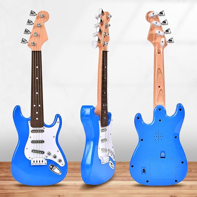 16inch Mini Guitar Toy for Kids and Beginners, Electric Guitar with Strap for Toddlers and Boys and Girls Instrument Toys