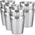 Beasea Stainless Steel Cups 10 oz, 8 Pack Small Bulk Stainless Steel Tumbler by Beasea