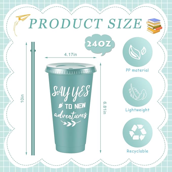 Uiifan 50 Pcs Inspirational Cups Bulk - Image 2
