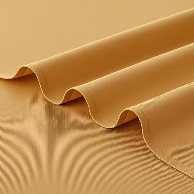 FOLINS&HOME Gold Waterproof Decorative Table Runner 48 Inches Long | 210GSM - Image 5