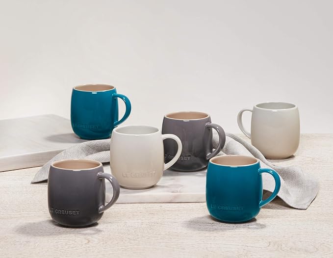 Le Creuset Stoneware Set of 4 Heritage Mugs, 13 oz. each - Image 5