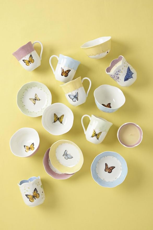 Lenox Butterfly Meadow Colors Porcelain Mug Set - Image 6