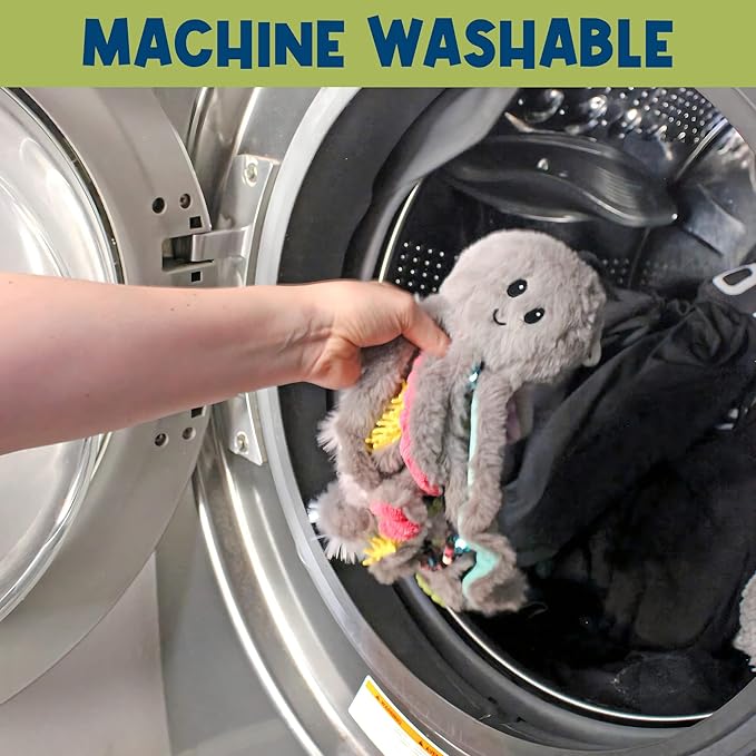 Mini Sensory Octopus Plush Toy, Travel-Size Fidget Plush for Special Needs and Sensory Fun