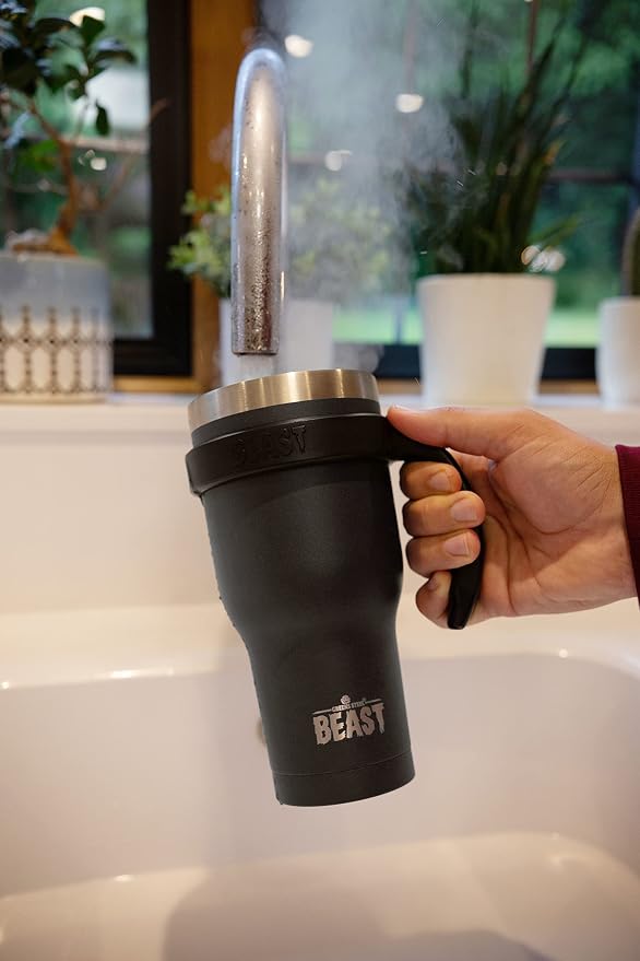 Beast 20 oz Tumbler Stainless Steel Vacuum Insulated Coffee Ice Cup Double Wall - Image 5